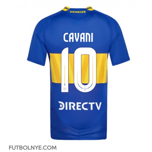 Camiseta Boca Juniors Edinson Cavani #10 Primera Equipación 2024-25 manga corta